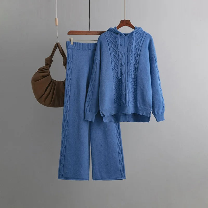 Rosie - Super Comfortable Oversized Knitted Suit Set