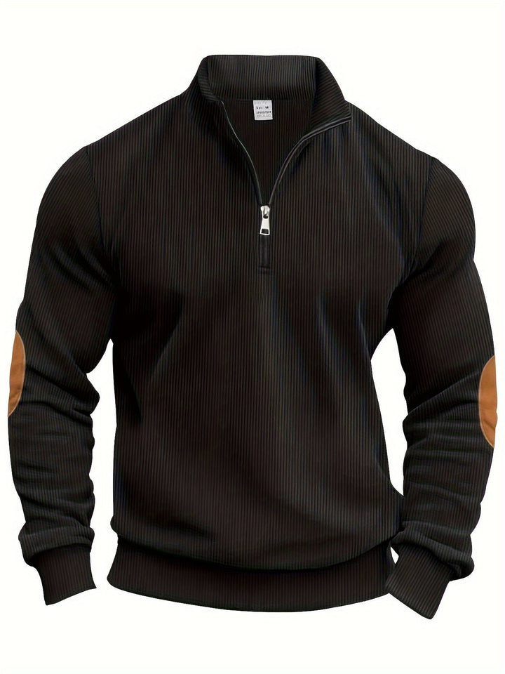 Breno™ - Elegant Half-Zip Sweater