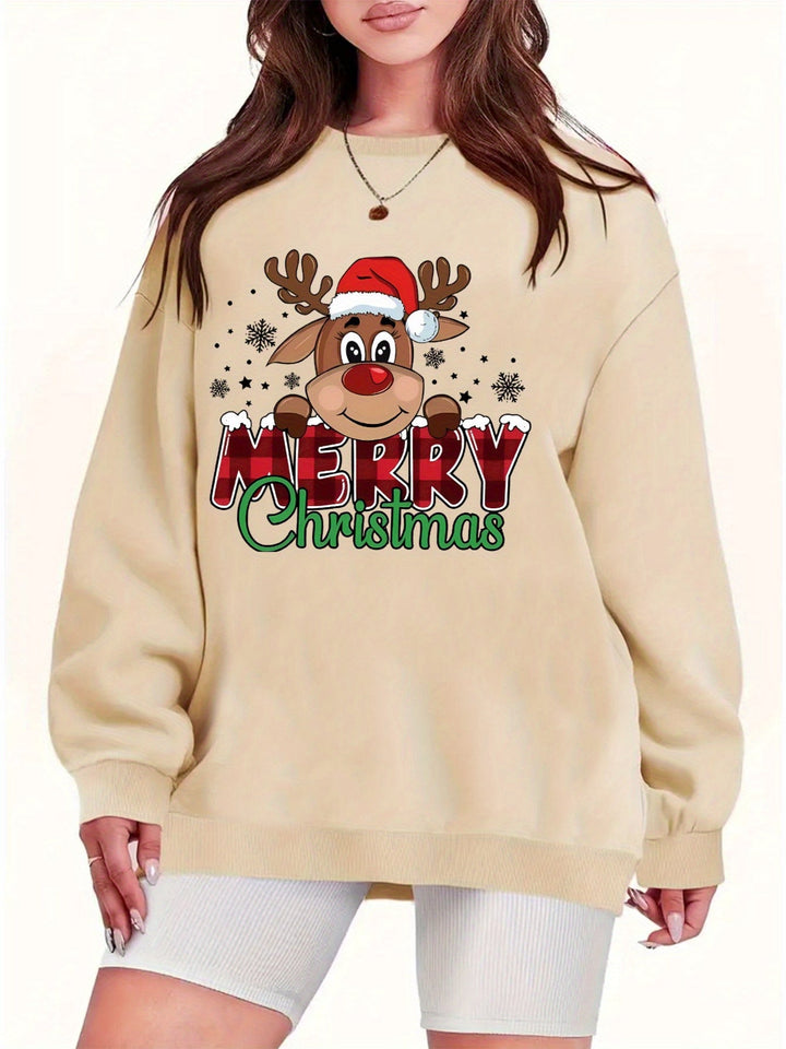 Maria | Reindeer Sweatshirt