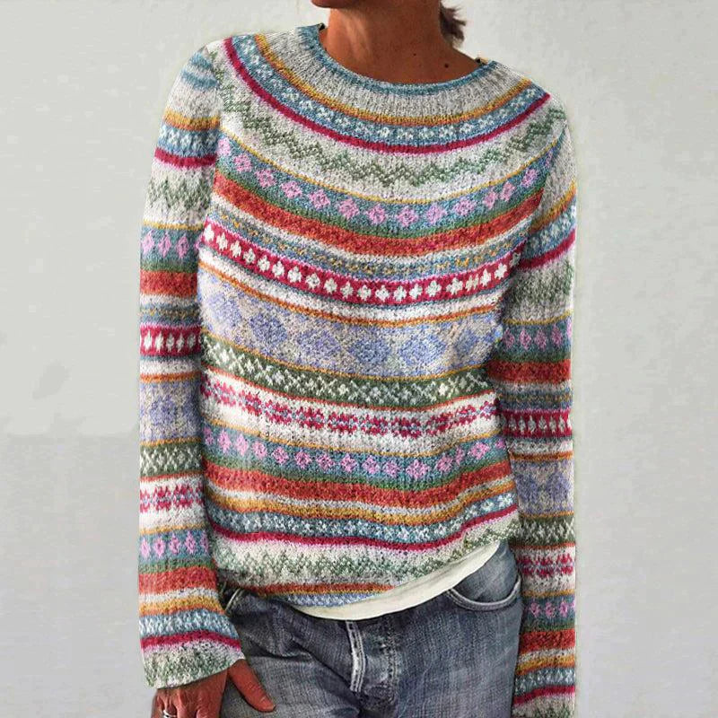 Mariam | Colorful Knitted Sweater