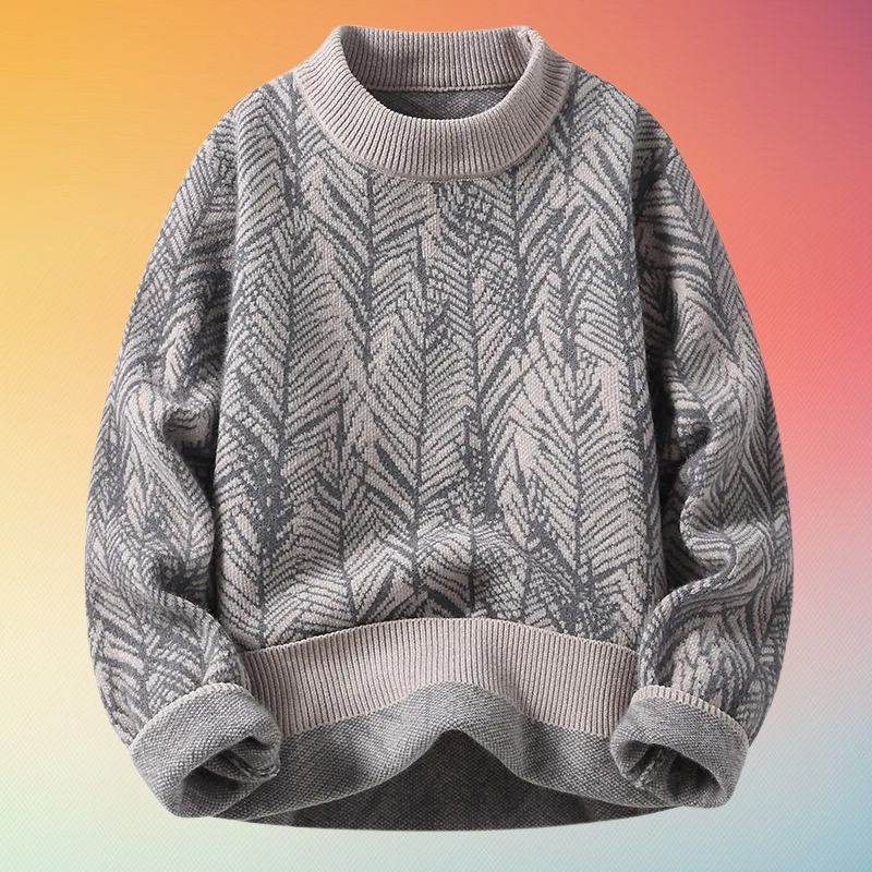 Stanislaus - Round Neck Knitted Sweater