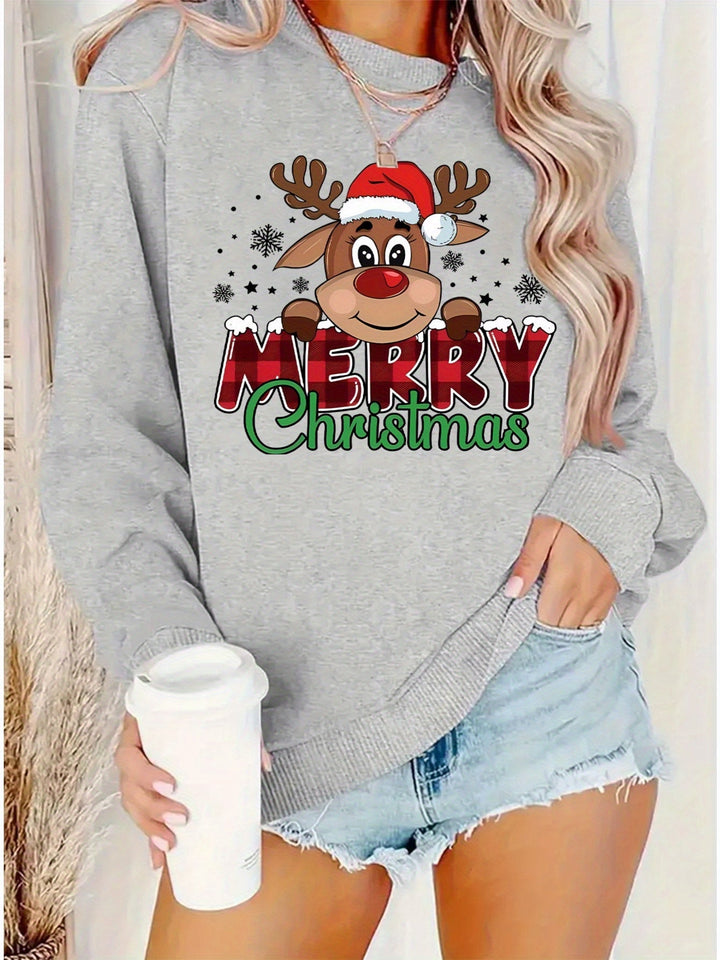 Maria | Reindeer Sweatshirt