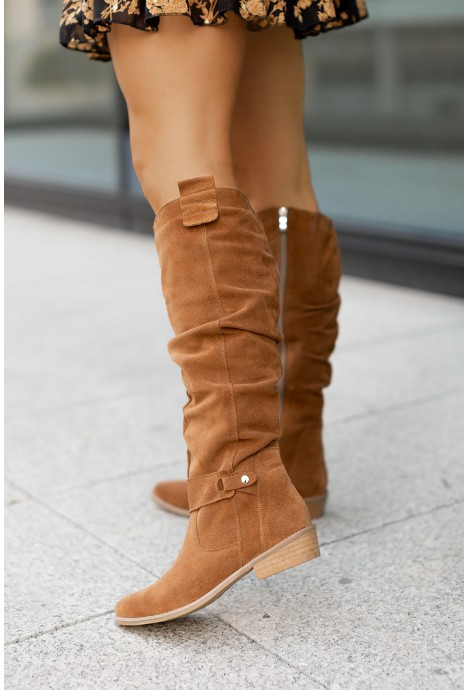 Kelly - Luxurious Suede Boots