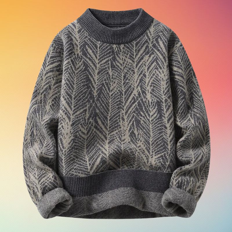 Stanislaus - Round Neck Knitted Sweater