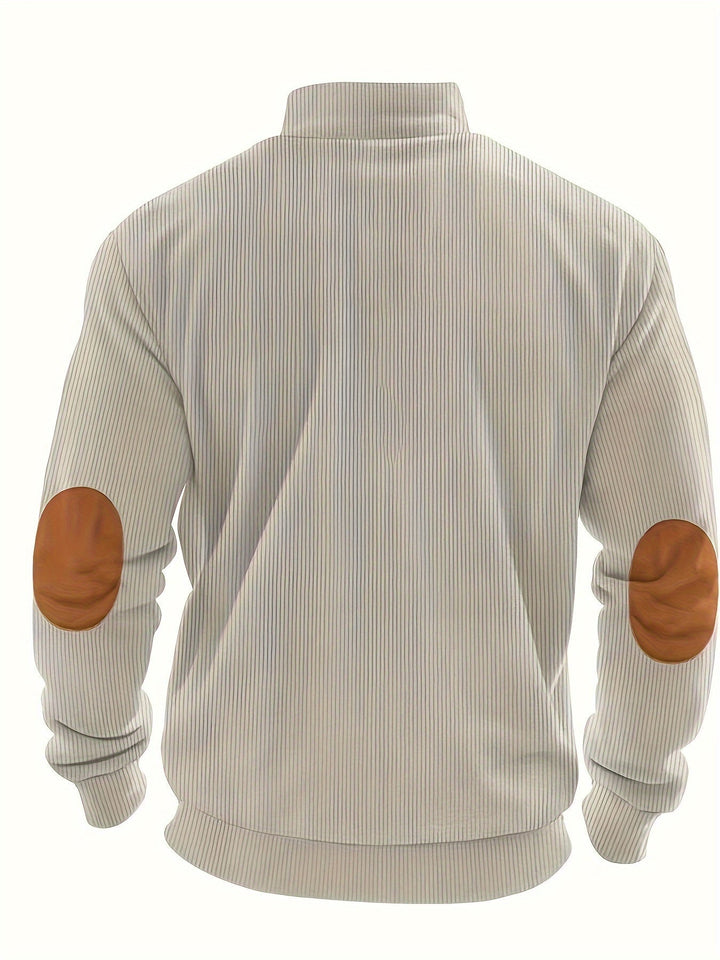 Breno™ - Elegant Half-Zip Sweater