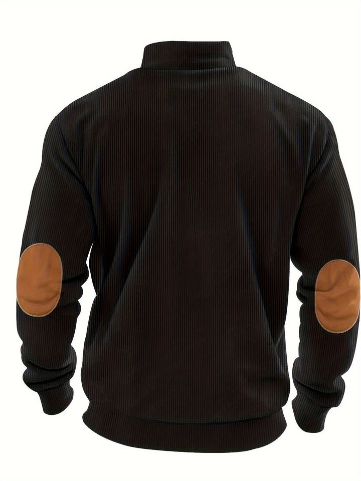 Breno™ - Elegant Half-Zip Sweater