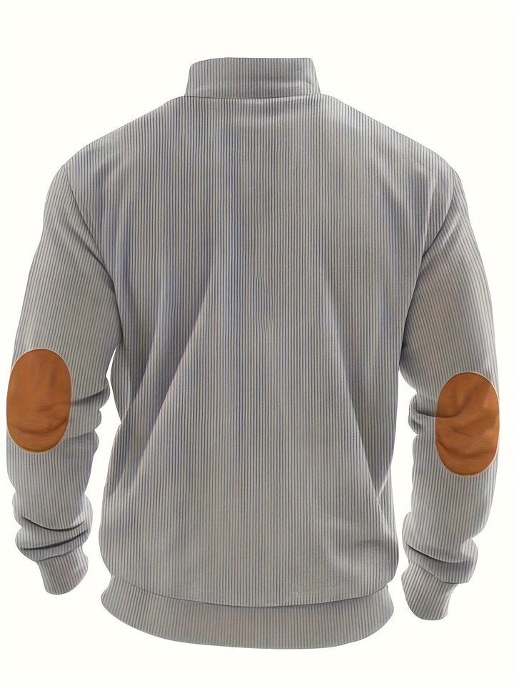 Breno™ - Elegant Half-Zip Sweater