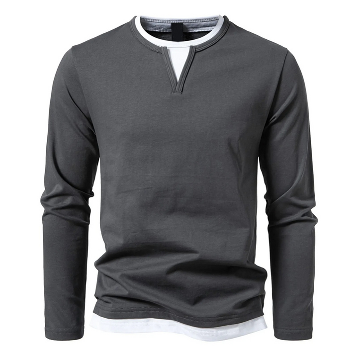 Bryce - Layered Long Sleeve Shirt