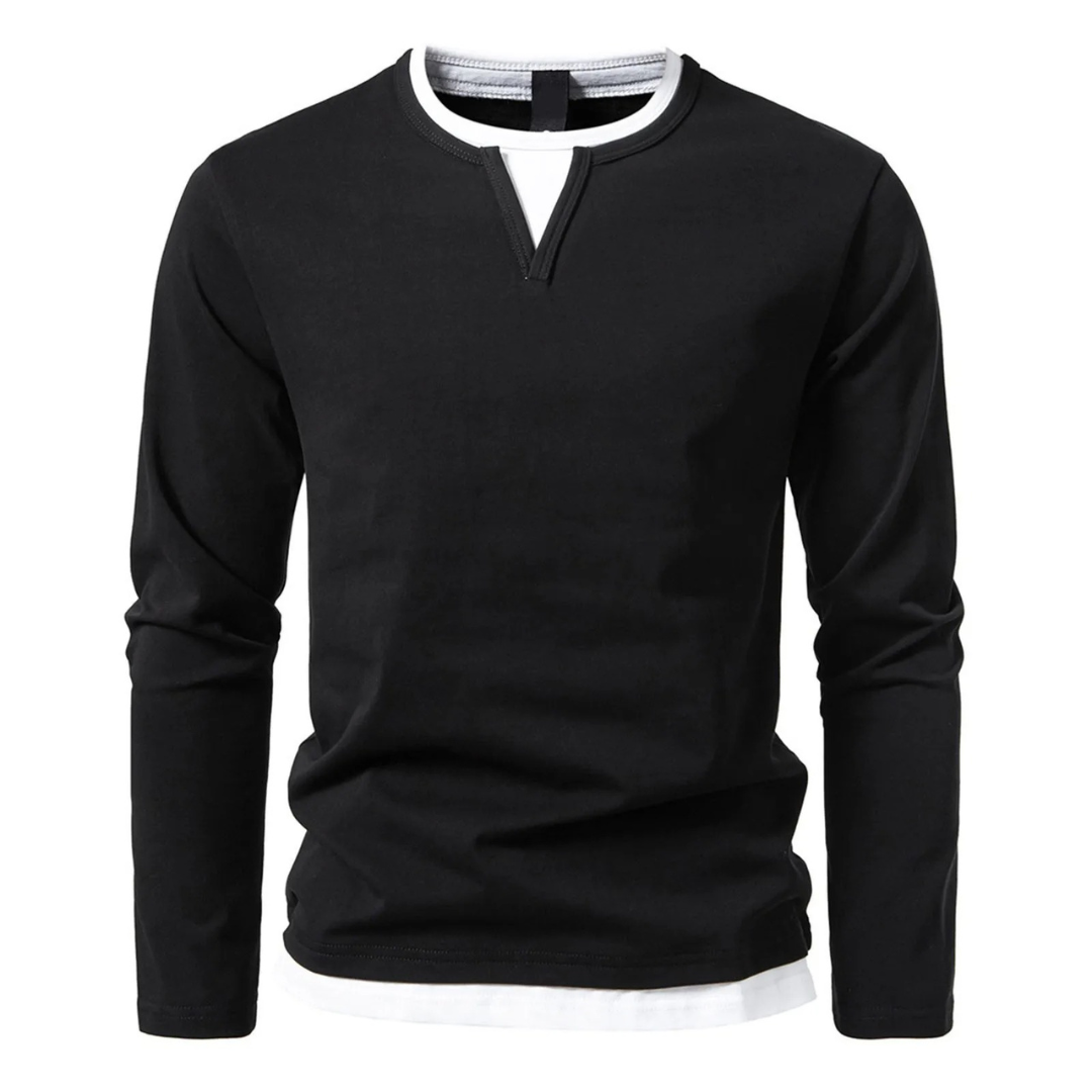 Bryce - Layered Long Sleeve Shirt