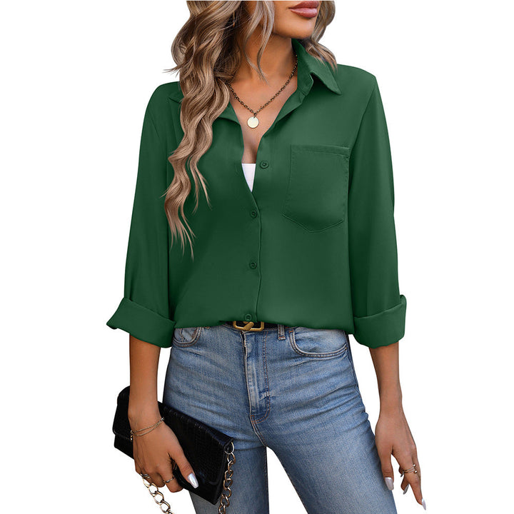 Brenda - Elegant Long-Sleeve Shirt