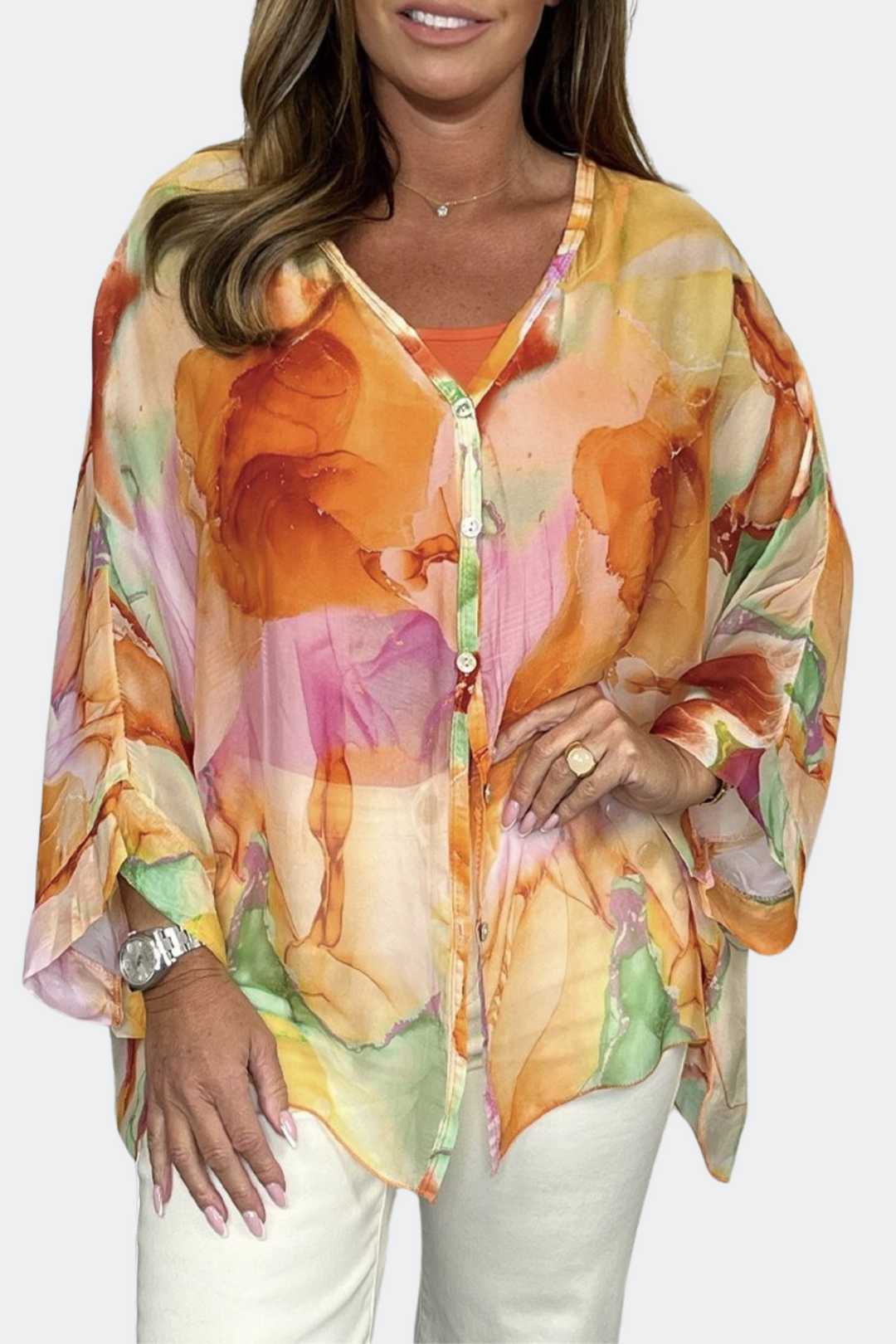 Barbara - Chiffon Blouse