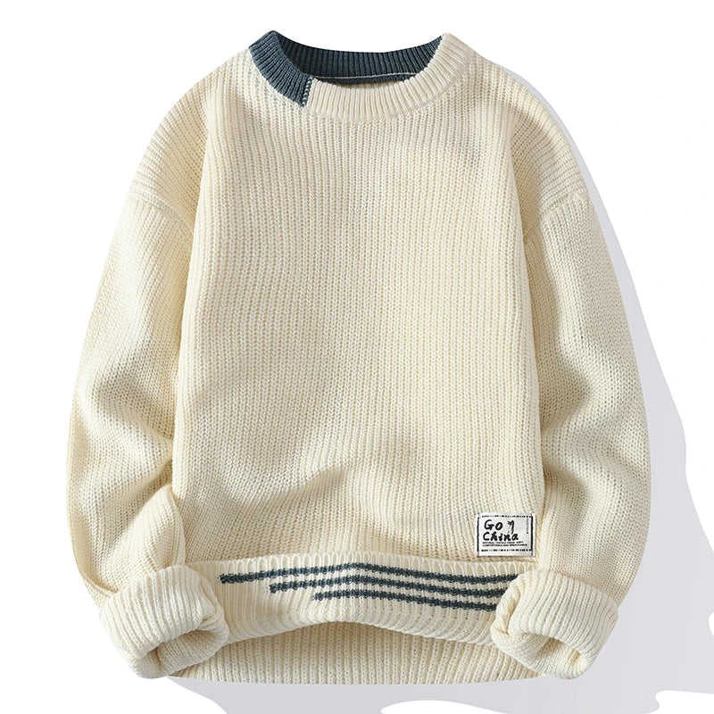 Jackson - Crew Neck Knitted Sweater