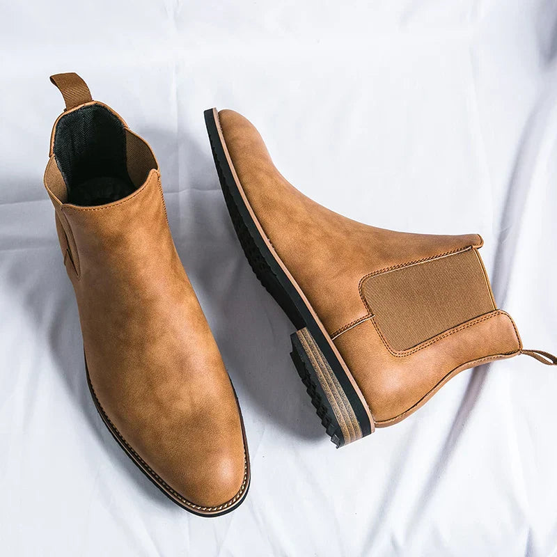 Avanzi - Leather Chelsea Boots