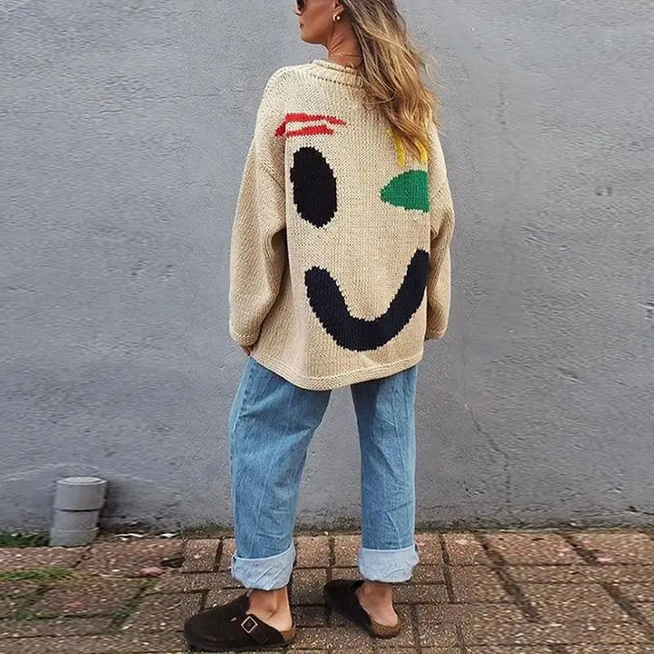 Nancy - Oversized Boho Sweater