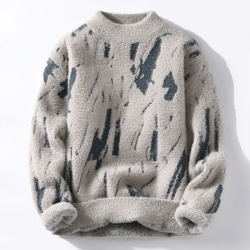 Jefferson - Mixed Knit Sweater