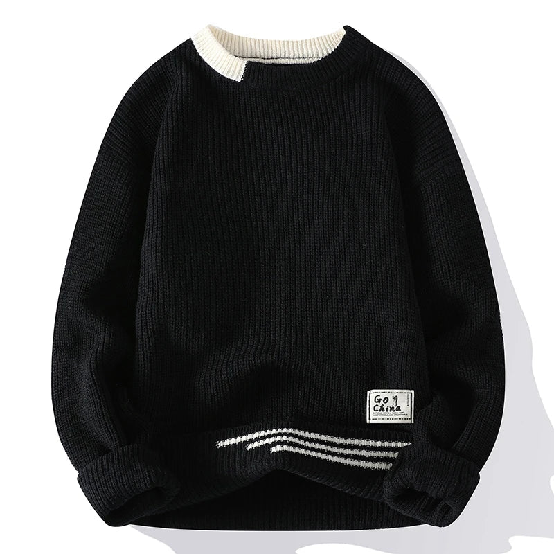 Jackson - Crew Neck Knitted Sweater