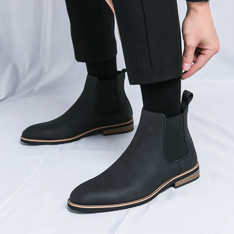 Avanzi - Leather Chelsea Boots