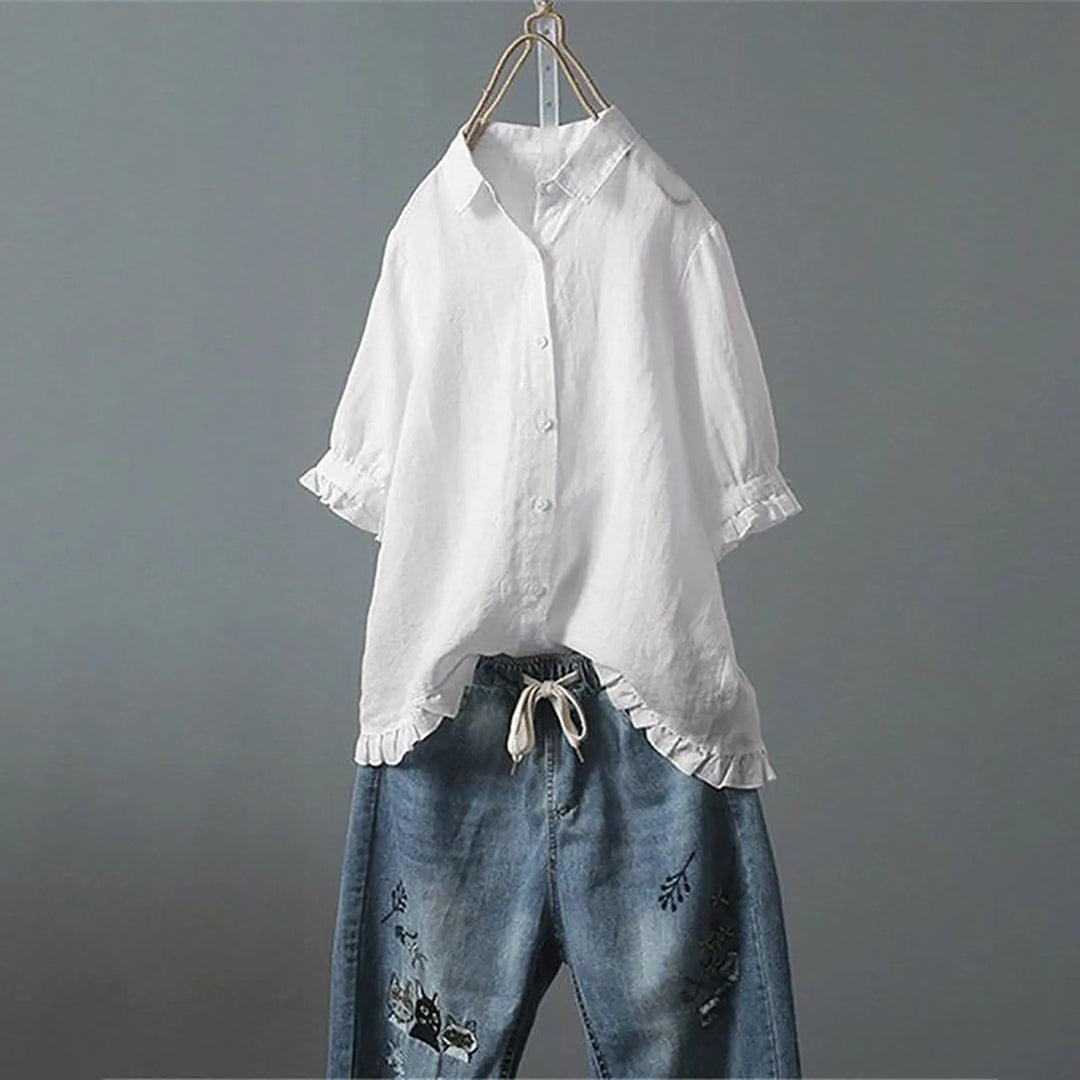 Lara - Linen Blouse