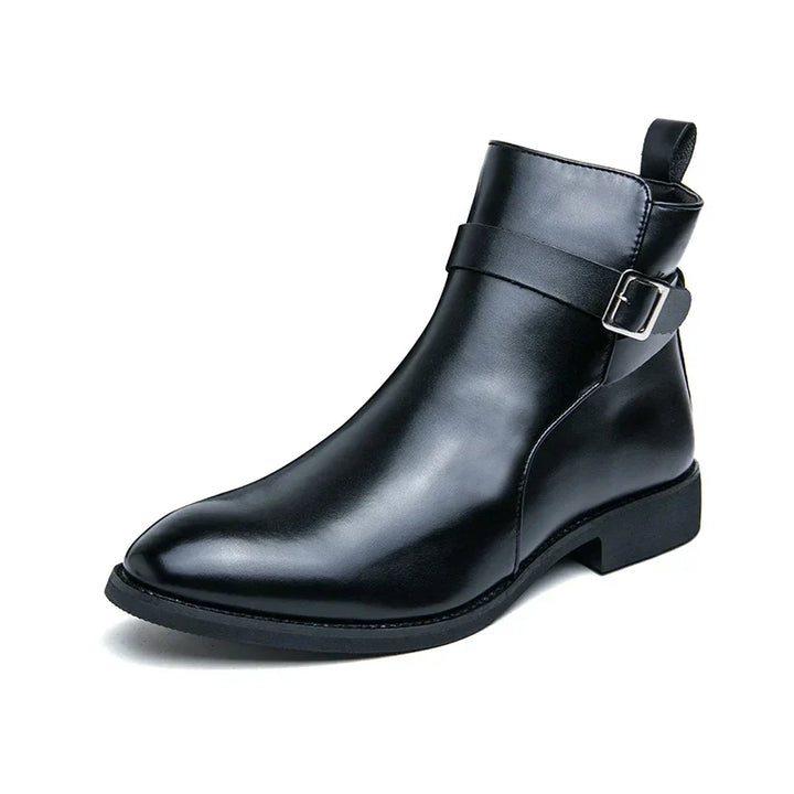 Sergio - Genuine Leather Chelsea Boots