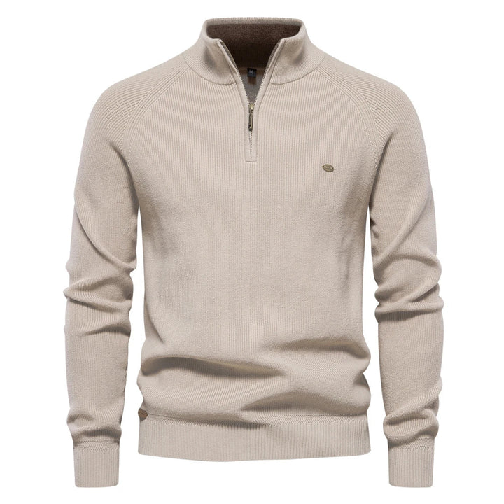 Wyatt - Casual Quarter-Zip Sweater