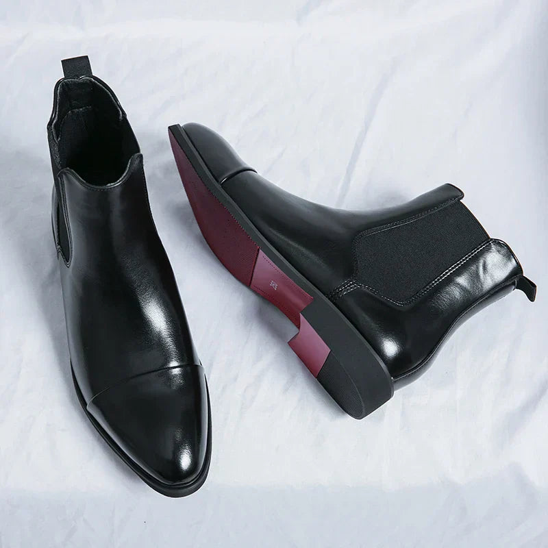 Vincent - Genuine Leather Chelsea Boots