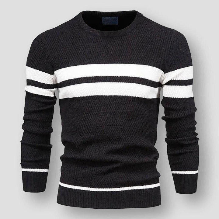 Terrence - Striped Knitted Sweater