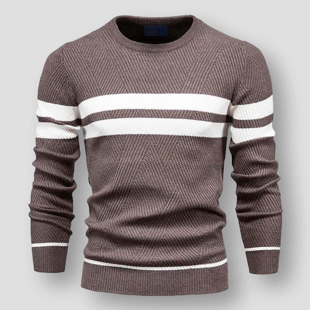 Terrence - Striped Knitted Sweater