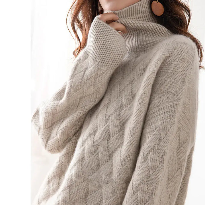 Penny - Knit Turtleneck Sweater