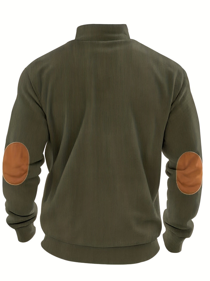 Breno™ - Elegant Half-Zip Sweater