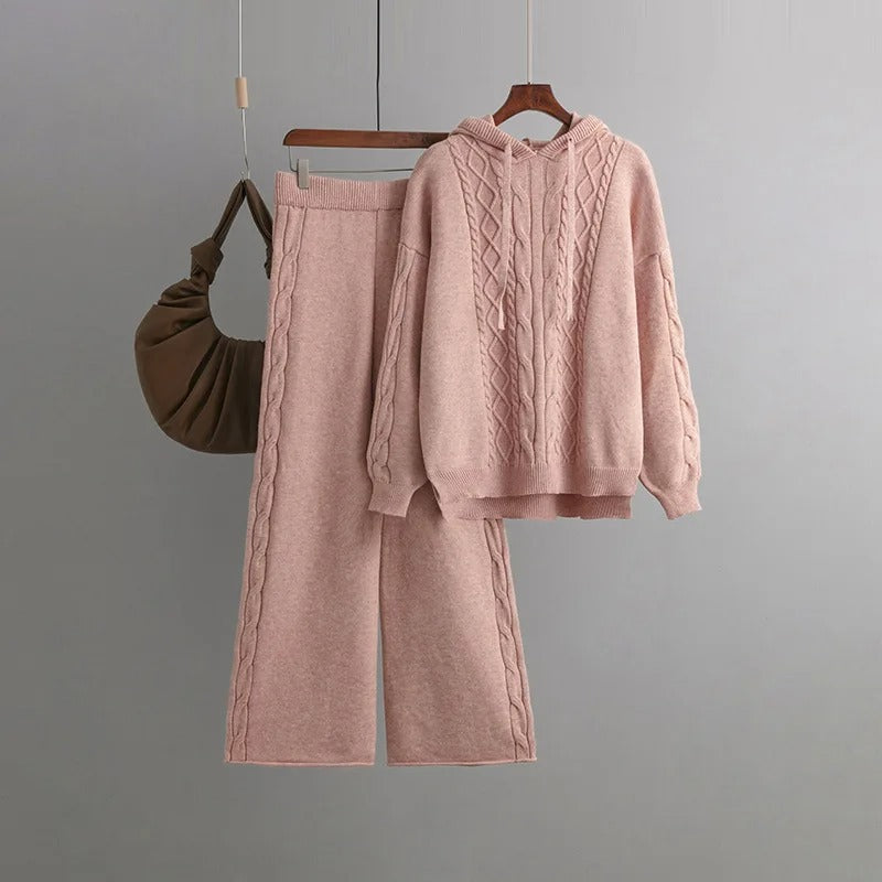 Rosie - Super Comfortable Oversized Knitted Suit Set