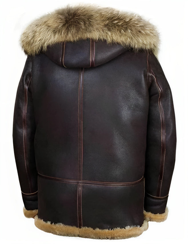 Airborne - Classic Leather Winter Jacket